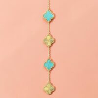 Pulsera 4 Tréboles – Plata 925