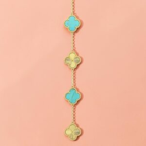 Pulsera 4 Tréboles – Plata 925