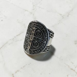 Anillo San Benito - Plata 925