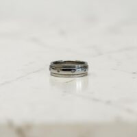 Anillo con Brillos - Plata 925