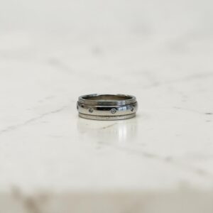 Anillo con Brillos - Plata 925