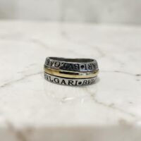 Anillo Bvlgari - Plata y Oro