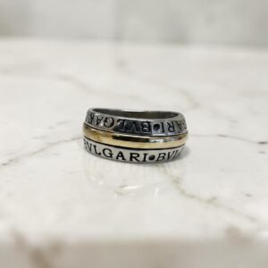 Anillo Bvlgari - Plata y Oro