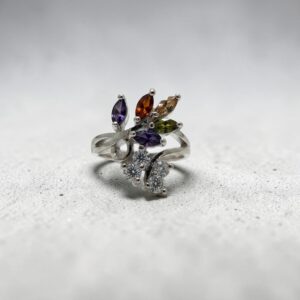 Anillo c/Cubic - Plata 925