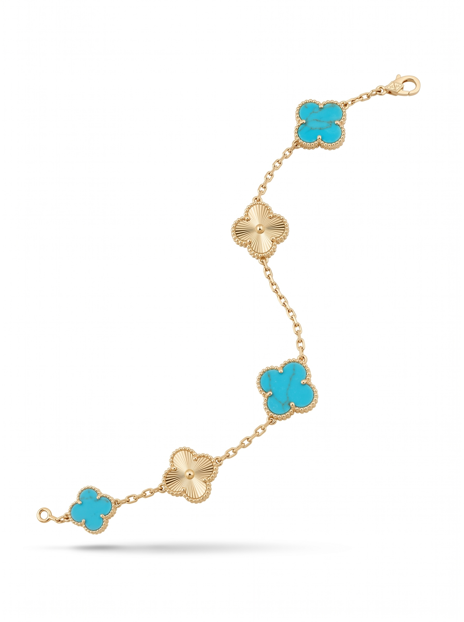 Pulsera 4 Tréboles – Plata 925