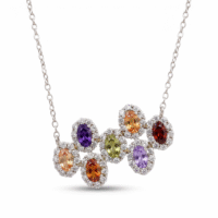 Cadena con Dije Cubic - Plata 925