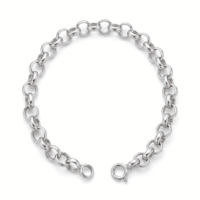 Pulsera Rolo - Plata 925