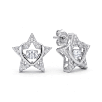 Aros Estrella - Plata 925