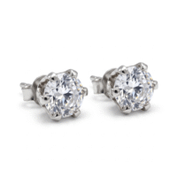 Aros Brillantes - Plata 925
