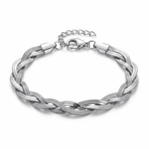 IMG_9052 Pulsera Entrelazada - Acero