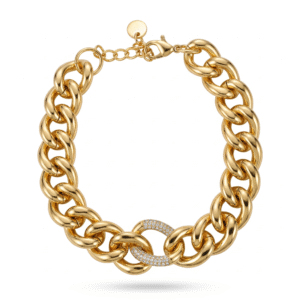 Pulsera Grumet - Acero Dorado